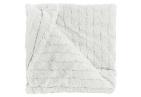 Unique Living - Plaid Veerle Dove White -150x200cm