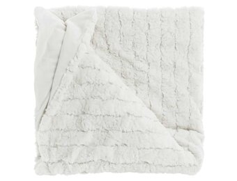 Unique Living - Plaid Veerle Dove White -150x200cm