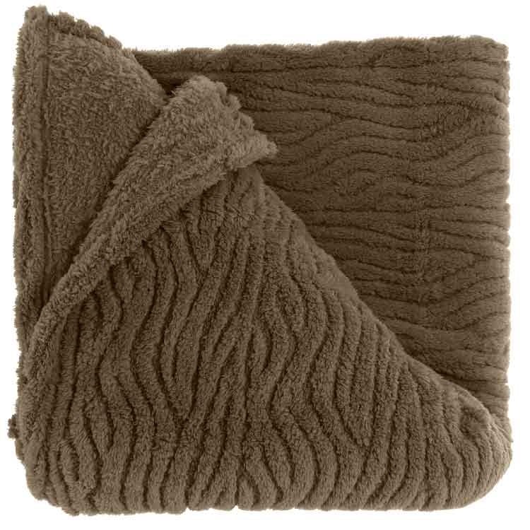 Unique Living - Plaid Clio Taupe -150x200cm