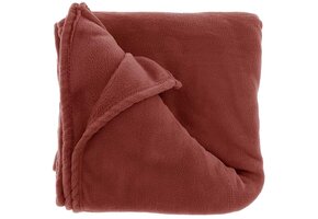 Unique Living - Plaid Claudi Marsala -130x160cm