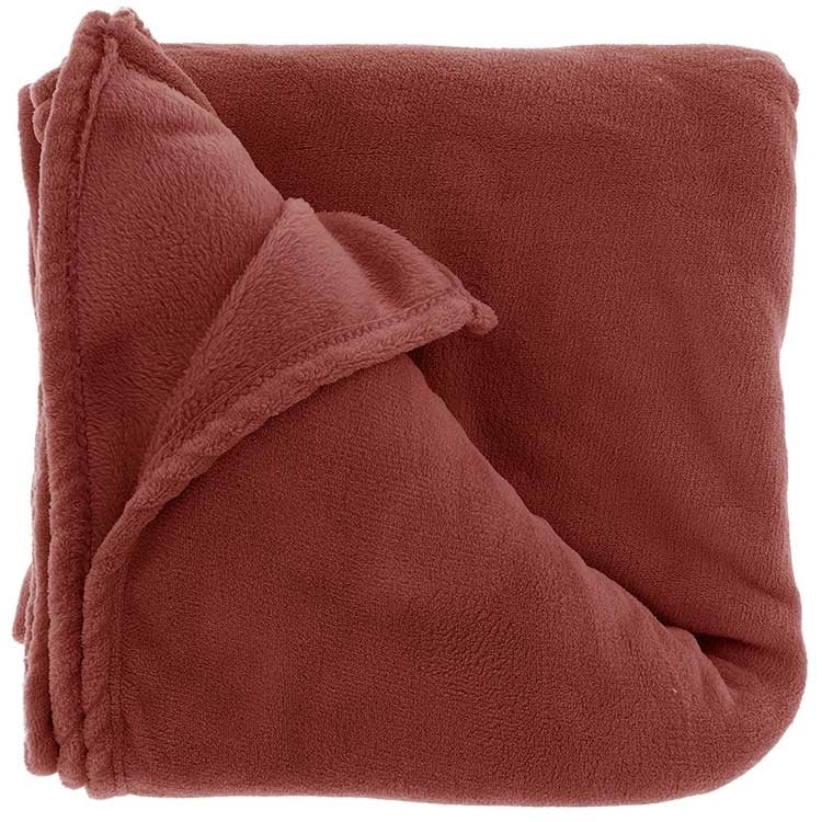 Unique Living - Plaid Claudi Marsala -130x160cm