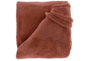 Unique Living - Plaid Justin Marsala -150x200cm