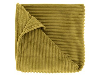 Unique Living - Plaid Dez Moss Green -150x200cm