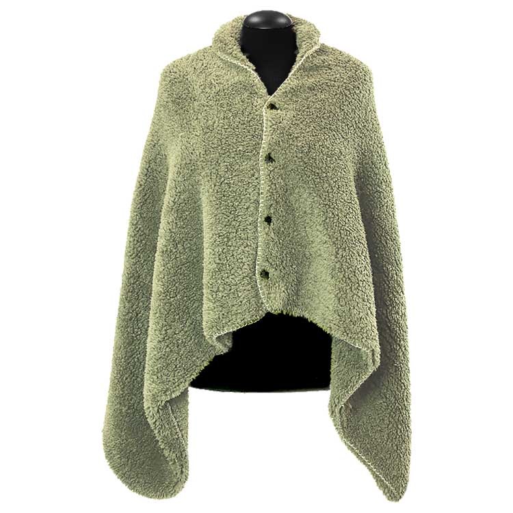 Unique Living - Plaid Nox Tea Green -75x150cm