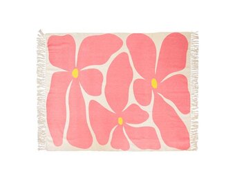 Unique Living - Plaid Melia Sugar Pink -125x150cm