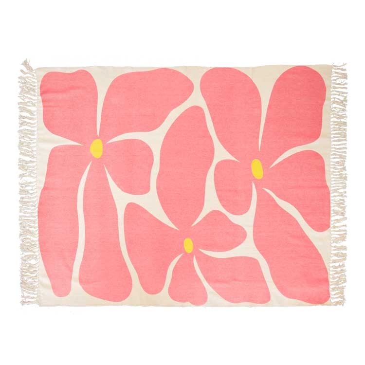 Unique Living - Plaid Melia Sugar Pink -125x150cm