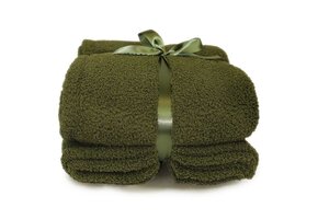 Unique Living - Plaid Jurre Winter Green -150x200cm