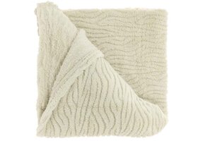 Unique Living - Plaid Clio Dove White -150x200cm