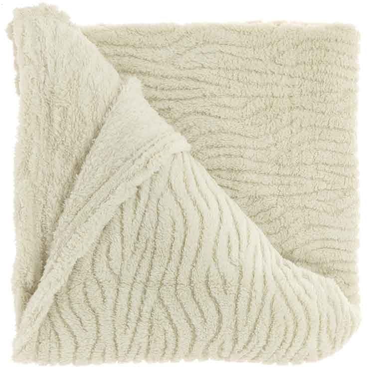 Unique Living - Plaid Clio Dove White -150x200cm