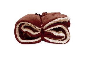 Unique Living - Plaid Lars Marsala -150x200cm