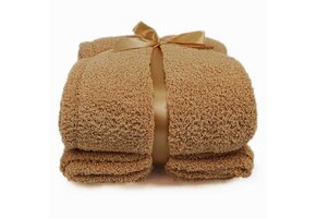 Unique Living - Plaid Jurre Latte -150x200cm