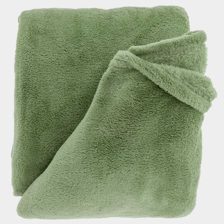 Unique Living - Plaid Justin Tea Green -220x240cm