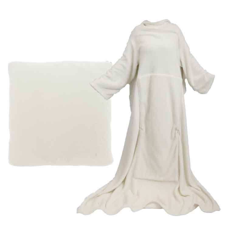 Unique Living - Plaid Snuggle Dove White -150x200cm