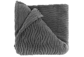 Unique Living - Plaid Clio Dark Grey -150x200cm