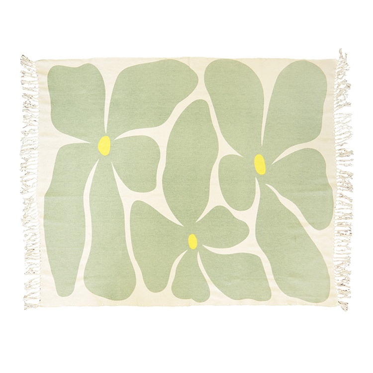 Unique Living - Plaid Melia Tea Green -125x150cm