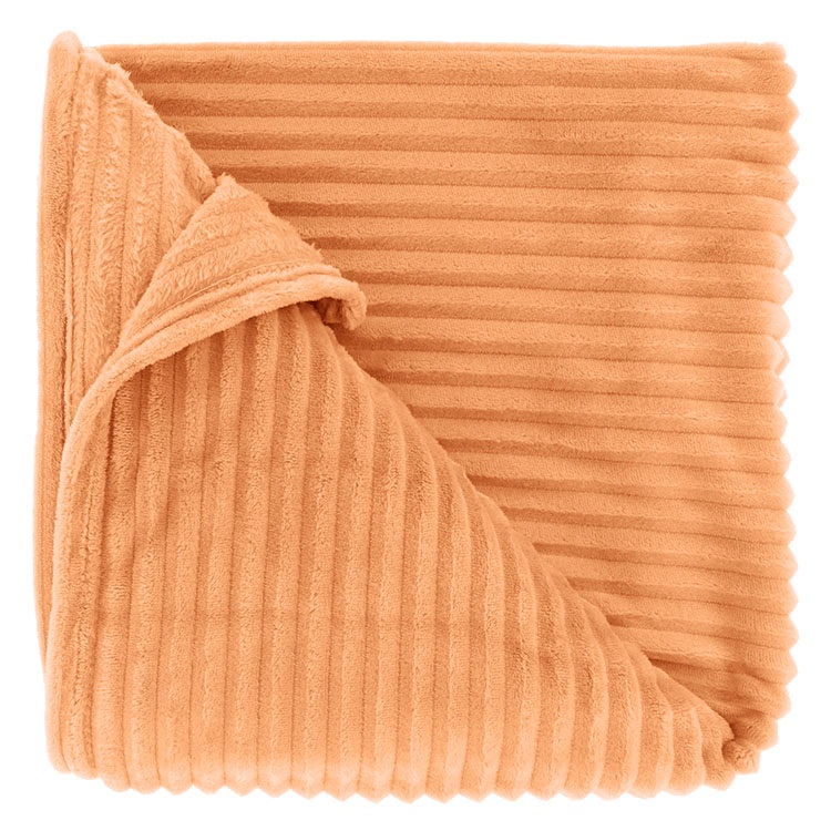 Unique Living - Plaid Dez Apricot -150x200cm