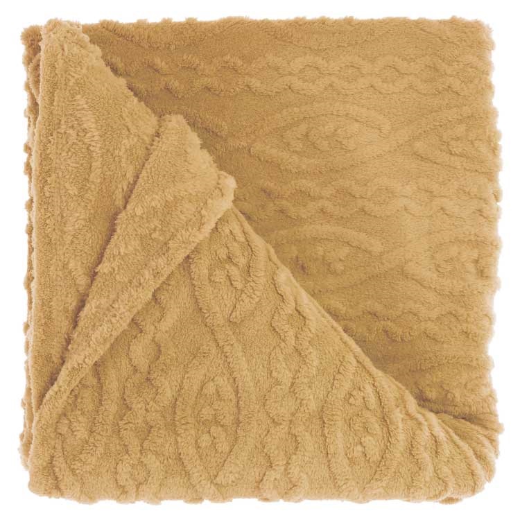 Unique Living - Plaid Pleun Latte -150x200cm