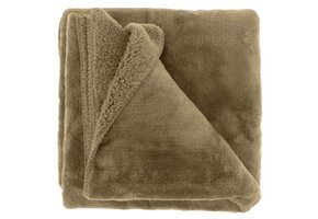 Unique Living - Plaid Torvah Taupe -150x200cm