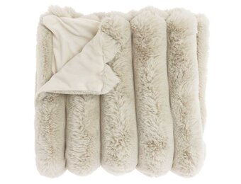 Unique Living - Plaid Liebe Chateau Grey -150x200cm