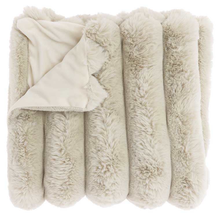 Unique Living - Plaid Liebe Chateau Grey -150x200cm