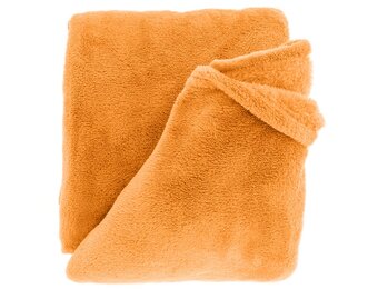 Unique Living - Plaid Justin Apricot -150x200cm