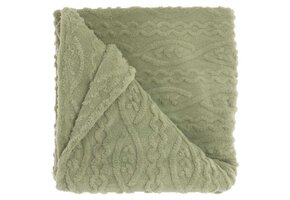 Unique Living - Plaid Pleun Tea Green -150x200cm