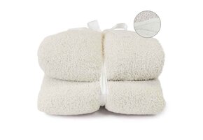 Unique Living - Plaid Douwe Dove White -150x200cm