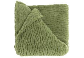 Unique Living - Plaid Clio Tea Green -150x200cm