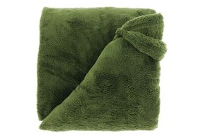 Unique Living - Plaid Justin Winter Green -220x240cm