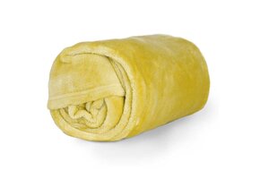 Unique Living - Plaid Enzo Lemon Yellow -130x180cm