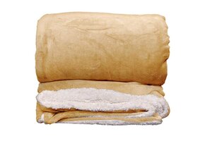 Unique Living - Plaid Lars Latte -220x240cm