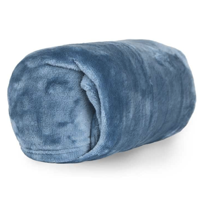 Unique Living - Plaid Enzo Jeans Blue -130x180cm