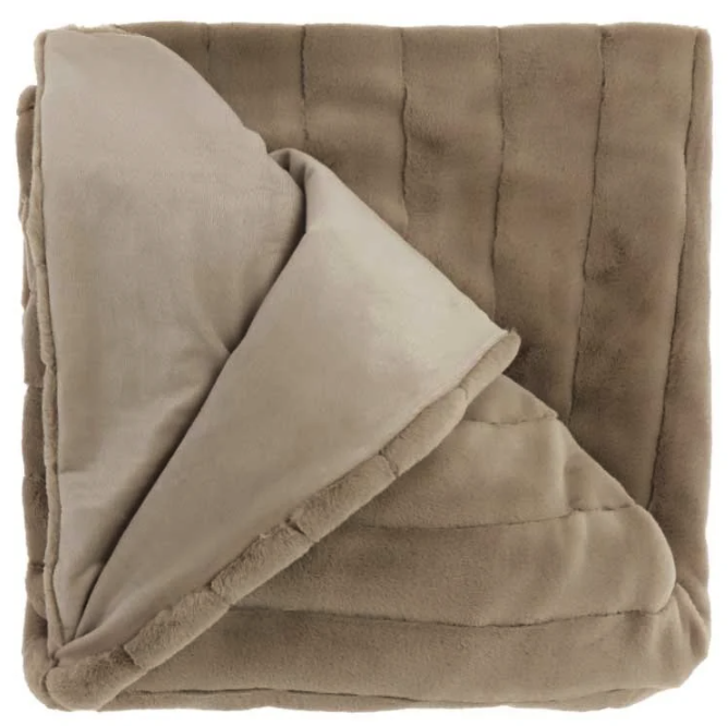 Unique Living - Plaid Norah Chateau Grey -150x200cm