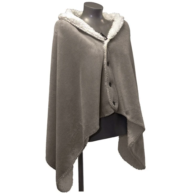 Unique Living - Plaid Coby Taupe -75x150cm