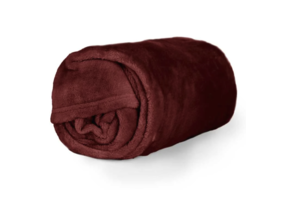 Unique Living - Plaid Enzo Marsala -130x180cm