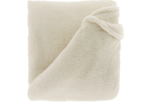 Unique Living - Plaid Justin Dove White -220x240cm