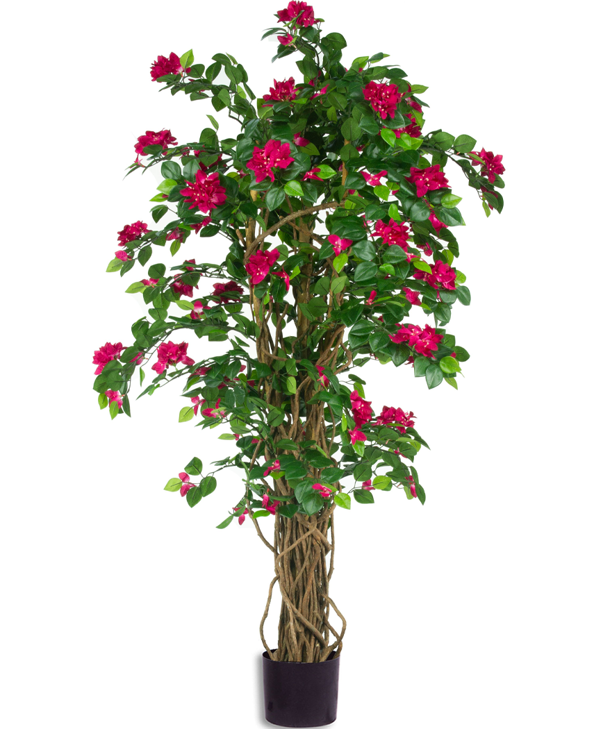 Hoyz Greenery - Kunstplant Bougainvillea Liana Fuchsia 115 cm