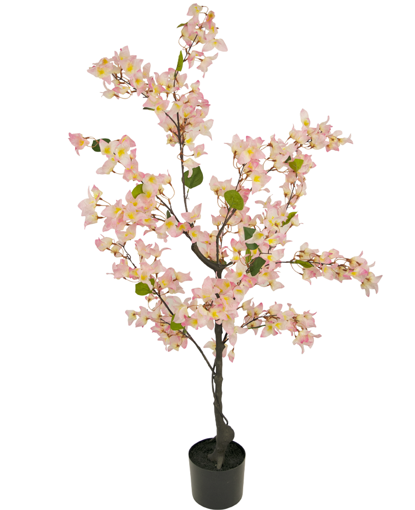 Hoyz Greenery - Kunstplant Bougainvillea 120 cm roze