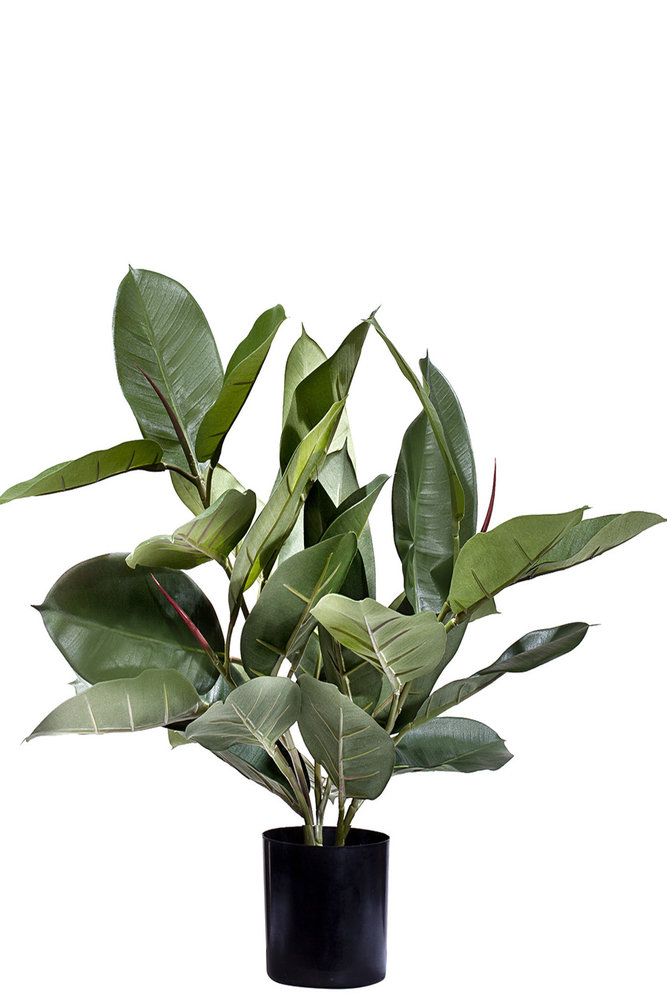 Hoyz Greenery - Kunstplant Rubber plant 51 cm