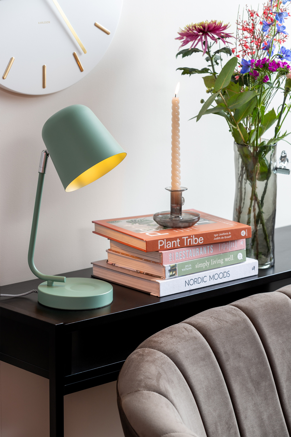 Leitmotiv - Tafellamp Encantar - Grijsjade