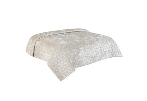 Unique Living - Bedsprei Peggy Dove White - 170x220cm