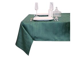 Unique Living - Tafelkleed Raula Dark Green - 145x200cm