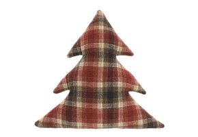 Unique Living - Sierkussen Check Tree Dessin 4 - 50x50cm