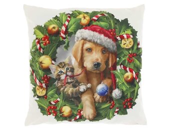 Unique Living - Sierkussen Traditional Print Dessin 3 - 45x45cm