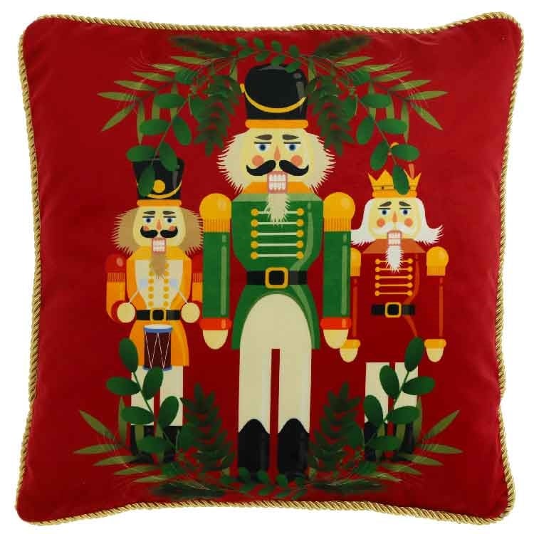Unique Living - Sierkussen Nutcracker Red - 45x45cm