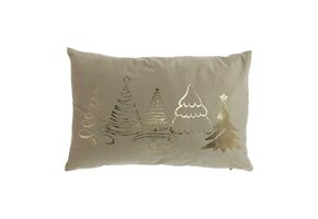 Unique Living - Sierkussen Gold Dove White - 40x60cm