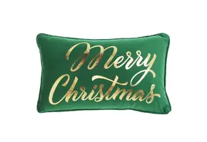 Unique Living - Sierkussen Merry Dark Green - 30x50cm