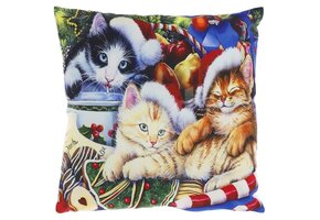 Unique Living - Sierkussen Traditional Print Dessin 1 - 45x45cm