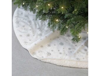 Unique Living - Kerstboomrok Britt Dove White