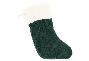 Unique Living - Kerstsok Hanna Dark Green - 45x25cm